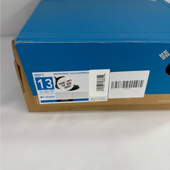 Columbia Men’s Newton Ridge Plus II Waterproof Hiking Boots. Brown. Size… - Picture 5 of 8